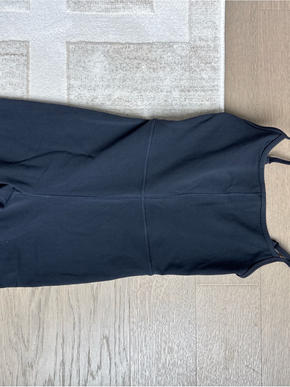 Wilfred Black Fitted Jumpsuit with Flared Legs - Picture 2 of 4